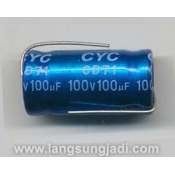 100uF 100V CYC BP/NP electrolytic capacitor